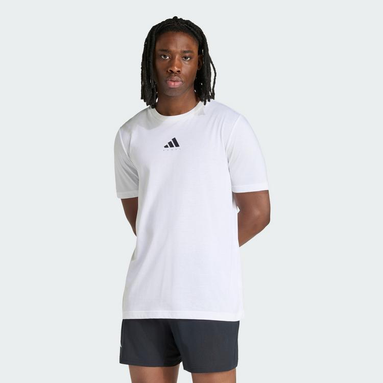 adidas adidas PADEL CATEGORY GRAFIK T-SHIRT T-Shirt Herren - White - 0 | SportScheck