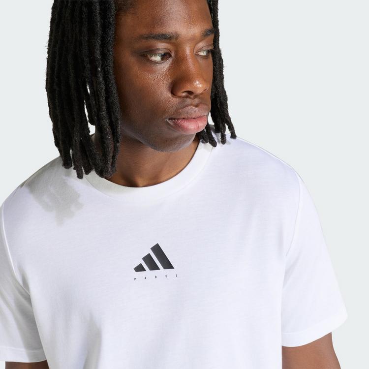 adidas adidas PADEL CATEGORY GRAFIK T-SHIRT T-Shirt Herren - White - 0 | SportScheck