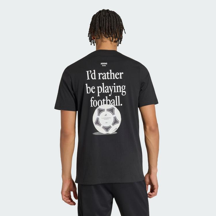 adidas adidas FOOTBALL CATEGORY GRAFIK T-SHIRT Funktionsshirt Herren - Black - 1 | SportScheck
