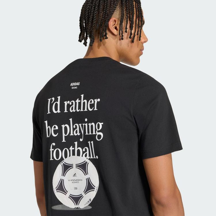 adidas adidas FOOTBALL CATEGORY GRAFIK T-SHIRT Funktionsshirt Herren - Black - 1 | SportScheck