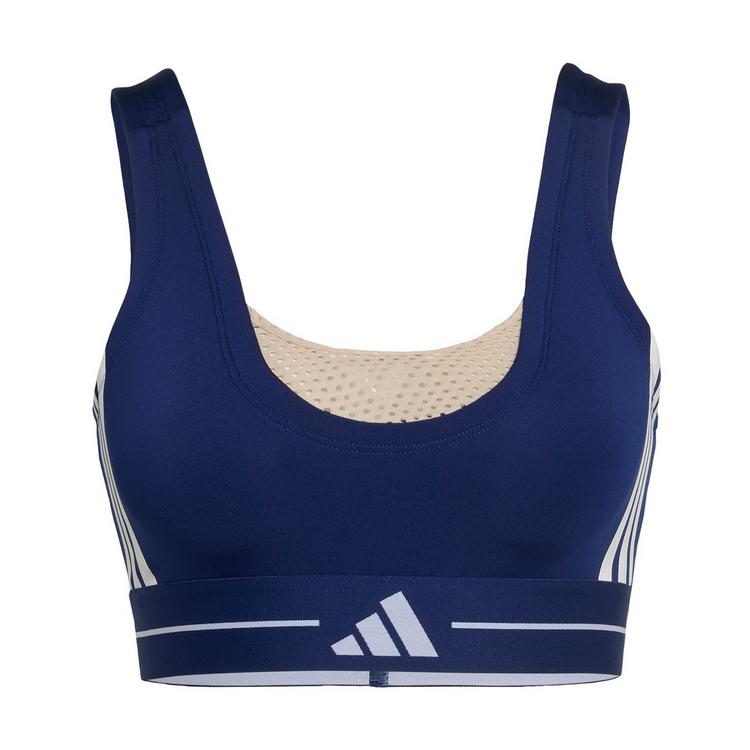 adidas adidas Hyperglam 3-Streifen Color Block BH Damen - Dark Blue - 0 | SportScheck