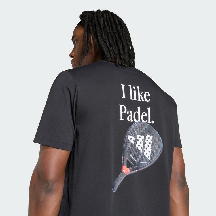 adidas adidas PADEL CATEGORY GRAFIK T-SHIRT T-Shirt Herren - Black - 0 | SportScheck