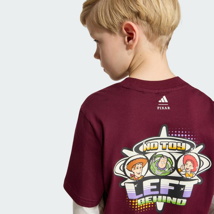 adidas adidas ADIDAS PIXAR TOY STORY T-SHIRT Langarmshirt Kinder - Maroon / Off White - 1 | SportScheck