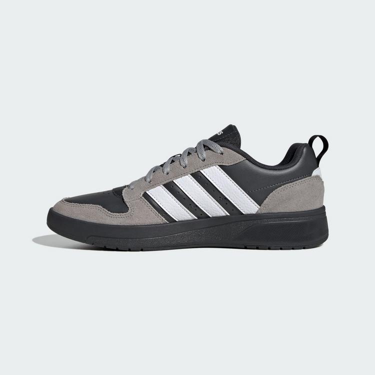 adidas adidas COURTWAVE SCHUH Sneaker Herren - Carbon / Cloud White / Mgh Solid Grey - 5 | SportScheck