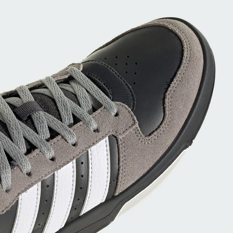 adidas adidas COURTWAVE SCHUH Sneaker Herren - Carbon / Cloud White / Mgh Solid Grey - 7 | SportScheck
