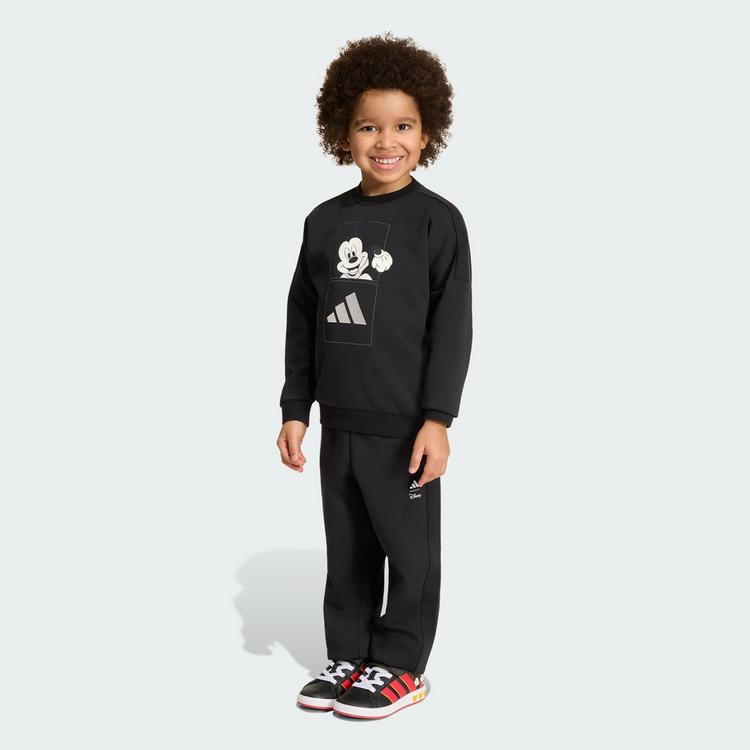 adidas adidas ADIDAS MICKY MAUS JOGGINGANZUG Trainingsanzug Kinder - Black / Off White - 0 | SportScheck