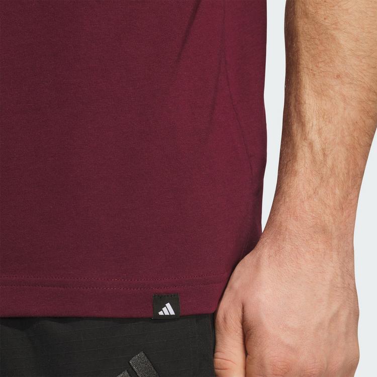 adidas adidas Varsity Tailsweep Grafik T-Shirt T-Shirt Herren - Maroon - 1 | SportScheck