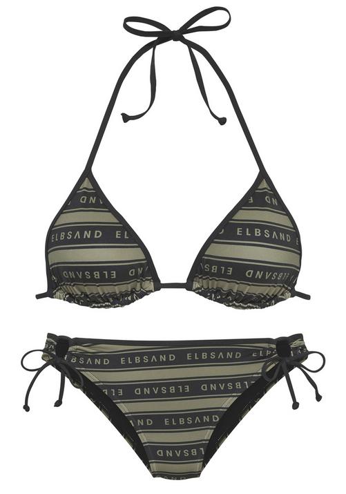 ELBSAND Triangel-Bikini Bikini Set Damen