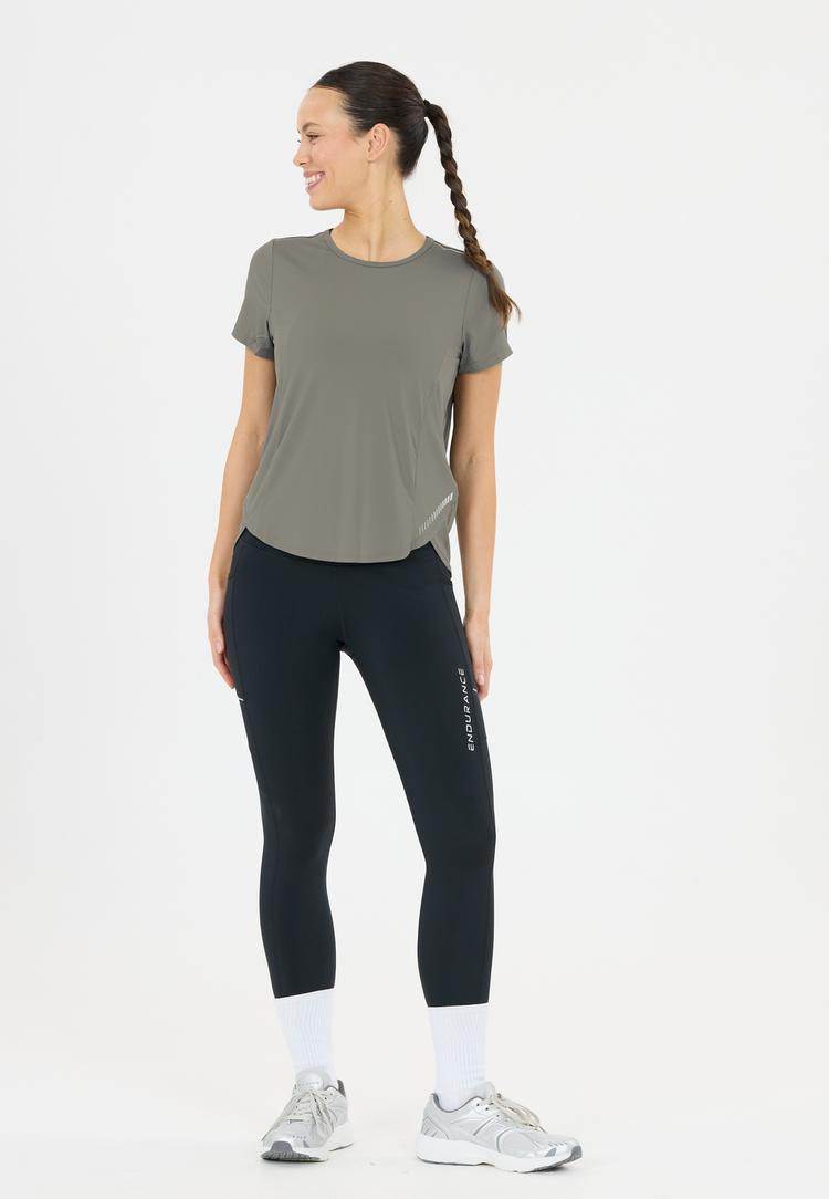 Endurance Endurance Barrbara Laufshirt Damen - 1013 Gunmetal - 0 | SportScheck
