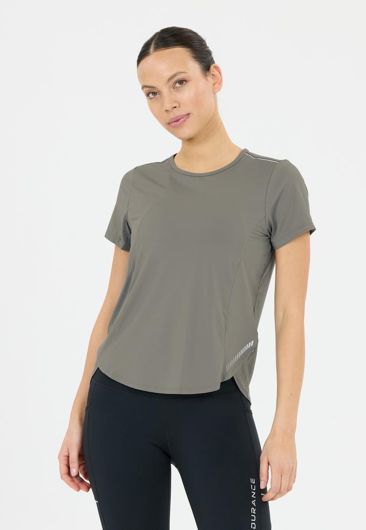 Endurance Endurance Barrbara Laufshirt Damen - 1013 Gunmetal - 1 | SportScheck