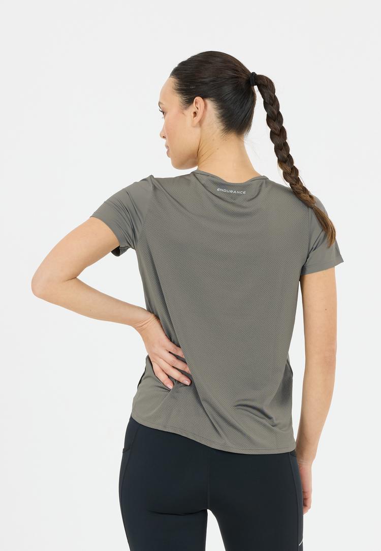 Endurance Endurance Barrbara Laufshirt Damen - 1013 Gunmetal - 2 | SportScheck