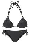 BRUNO BANANI Triangel-Bikini Bikini Set Damen - schwarz