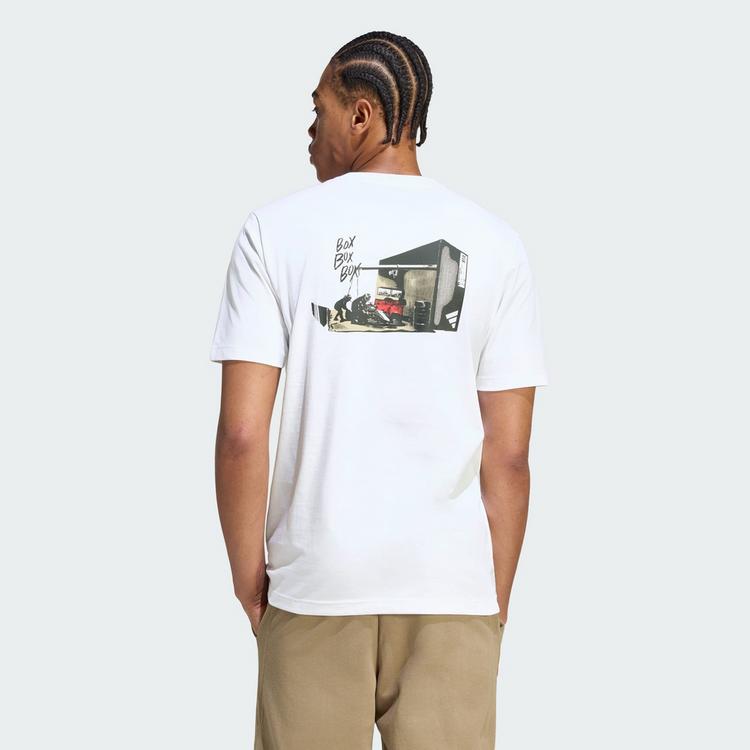 adidas adidas MOTORSPORT BOX 3 GRAFIK T-SHIRT T-Shirt Herren - White - 1 | SportScheck