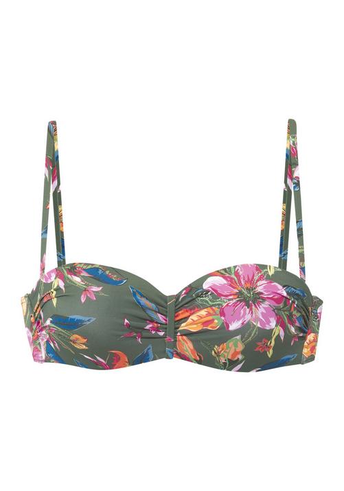 Lascana B&uuml;gel-Bandeau-Bikini-Top Bikini Oberteil Damen
