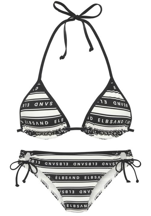 ELBSAND Triangel-Bikini Bikini Set Damen