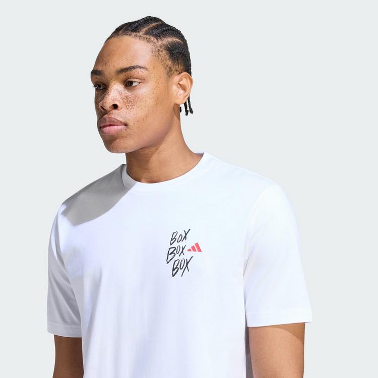 adidas adidas MOTORSPORT BOX 3 GRAFIK T-SHIRT T-Shirt Herren - White - 0 | SportScheck