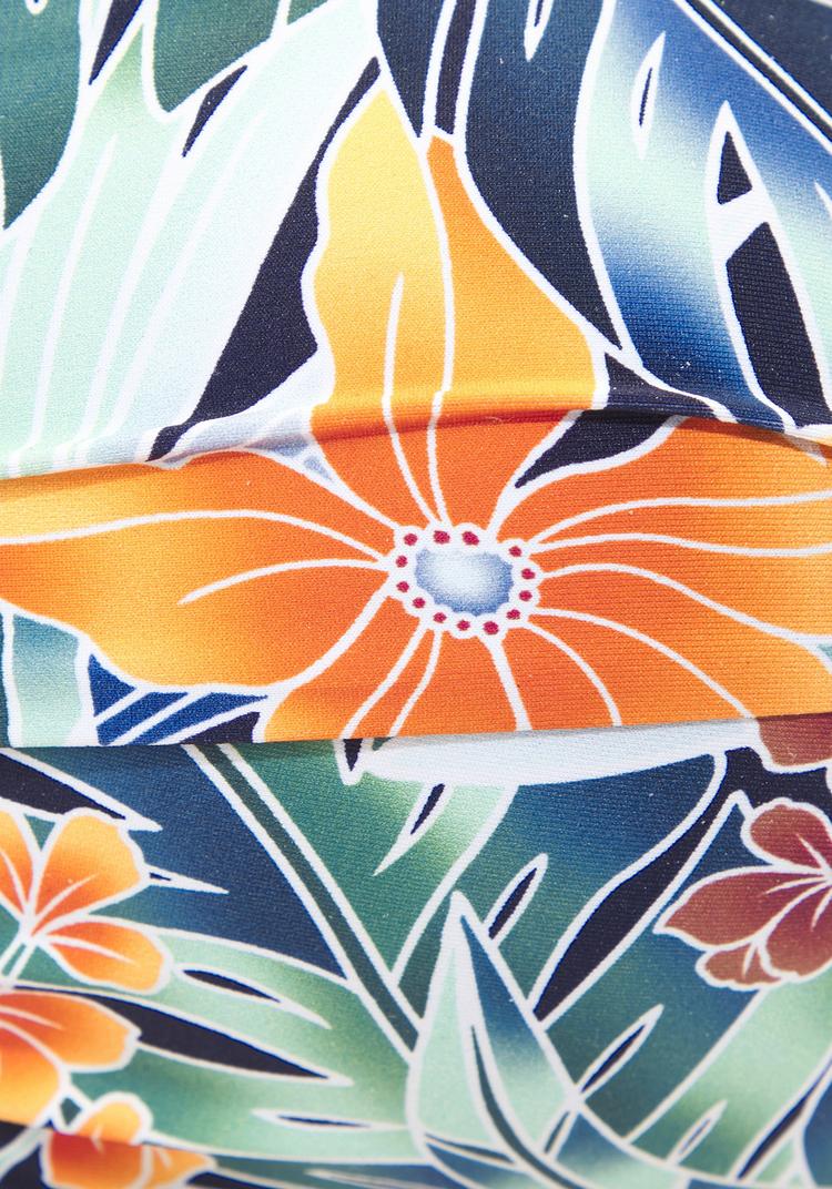 sunseeker sunseeker B&uuml;gel-Bandeau-Bikini-Top Bikini Oberteil Damen - marine-orange - 0 | SportScheck