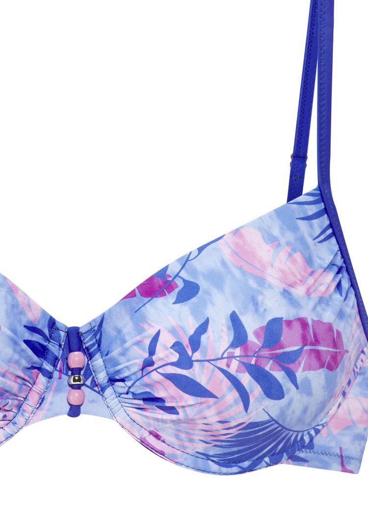 Vivance by Lascana Vivance by Lascana B&uuml;gel-Bikini Bikini Set Damen - blau - 0 | SportScheck