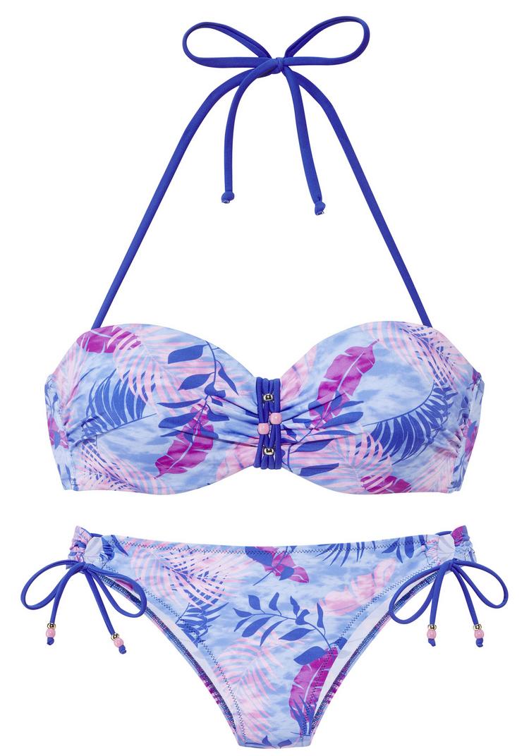 Vivance Vivance B&uuml;gel-Bandeau-Bikini Bikini Set Damen - blau - 0 | SportScheck