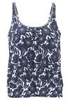 sunseeker Tankini-Top Bikini Oberteil Damen - marine-bedruckt
