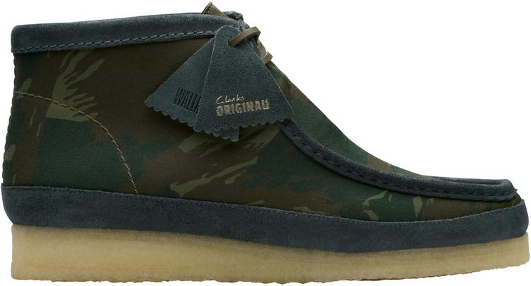 Clarks Originals Clarks Originals Wallabee Boot Halbschuhe Herren - 3099 Grn Camouflage - 0 | SportScheck