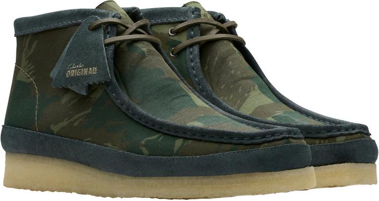 Clarks Originals Clarks Originals Wallabee Boot Halbschuhe Herren - 3099 Grn Camouflage - 0 | SportScheck