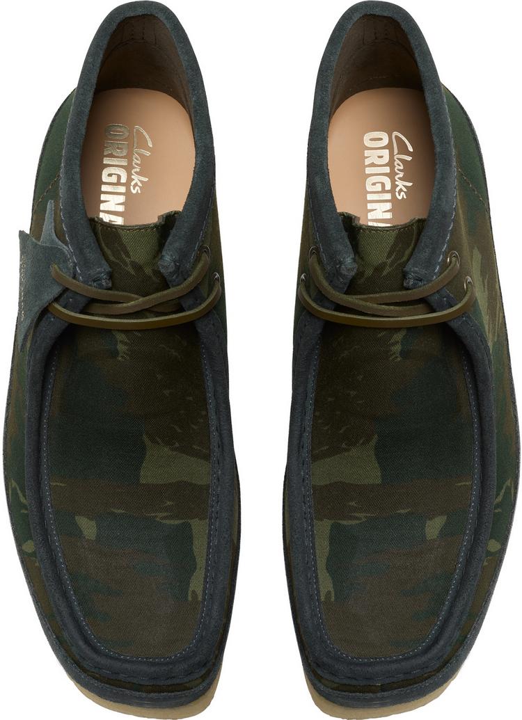 Clarks Originals Clarks Originals Wallabee Boot Halbschuhe Herren - 3099 Grn Camouflage - 1 | SportScheck