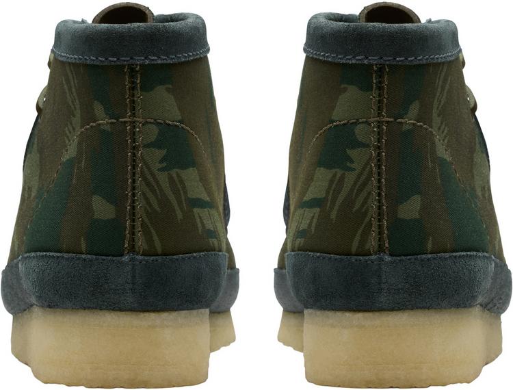 Clarks Originals Clarks Originals Wallabee Boot Halbschuhe Herren - 3099 Grn Camouflage - 2 | SportScheck