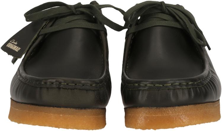 Clarks Originals Clarks Originals Wallabee Halbschuhe Herren - 5295 Forest Green Lea - 5 | SportScheck
