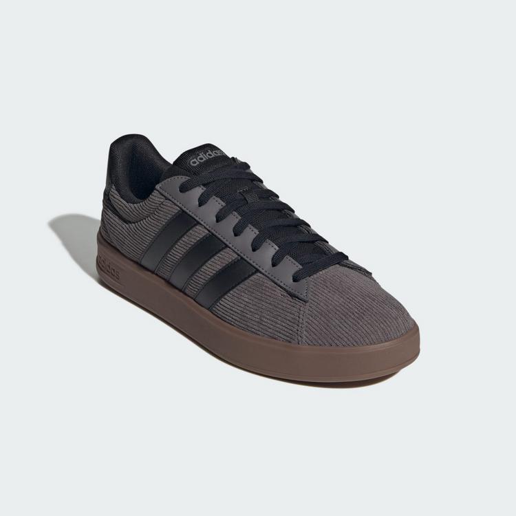 adidas adidas GRAND COURT&nbsp;3.0 SCHUH Sneaker Herren - Charcoal / Core Black / Gum - 3 | SportScheck