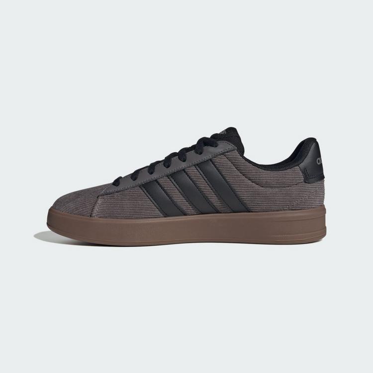 adidas adidas GRAND COURT&nbsp;3.0 SCHUH Sneaker Herren - Charcoal / Core Black / Gum - 5 | SportScheck