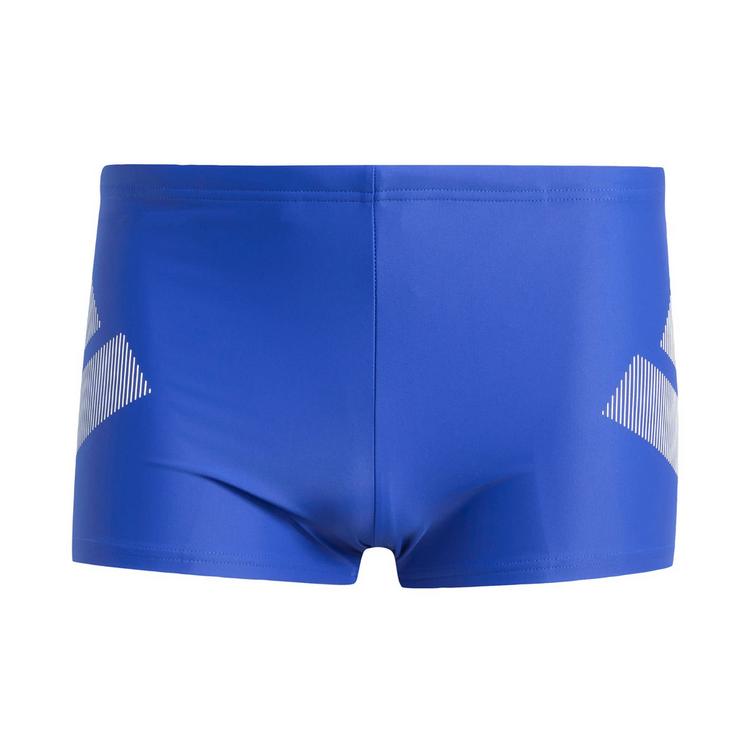 adidas adidas BIG BARS BOXER-BADEHOSE Badehose Herren - Semi Lucid Blue / White - 0 | SportScheck