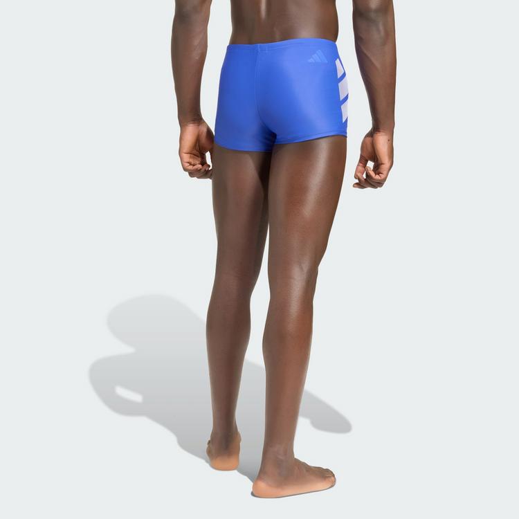 adidas adidas BIG BARS BOXER-BADEHOSE Badehose Herren - Semi Lucid Blue / White - 1 | SportScheck