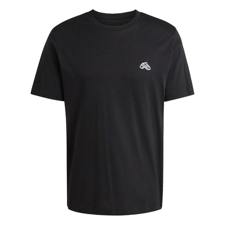 adidas adidas SUMMER SLIDE TRIM GRAFIK T-SHIRT T-Shirt Herren - Black - 0 | SportScheck