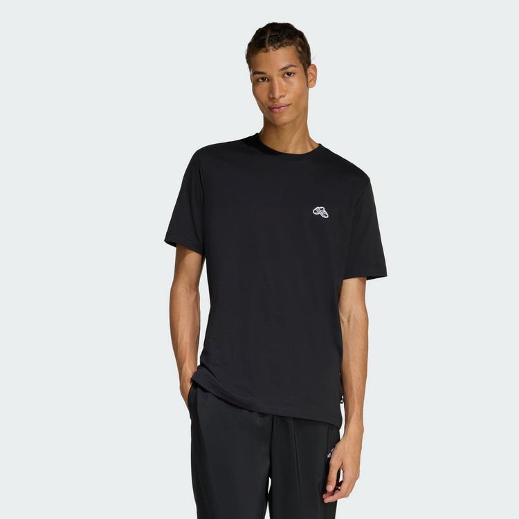 adidas adidas SUMMER SLIDE TRIM GRAFIK T-SHIRT T-Shirt Herren - Black - 0 | SportScheck