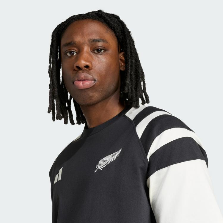 adidas adidas All Blacks Freizeit-T-Shirt T-Shirt Herren - Black / Off White - 0 | SportScheck