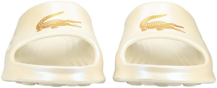 Lacoste Lacoste Pantoletten Freizeitschuhe Damen - Wei&szlig;/Gold - 1 | SportScheck