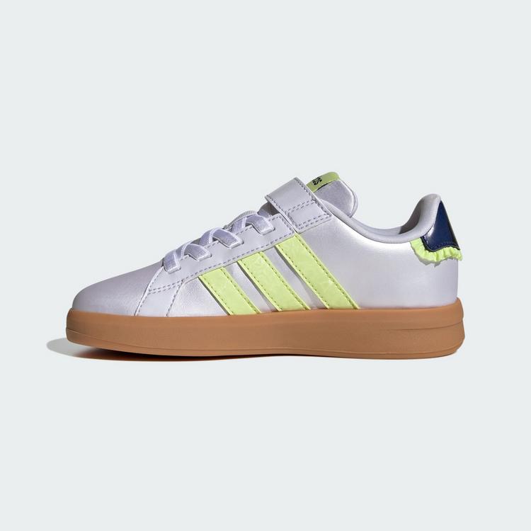 adidas adidas ADIDAS DISNEY GRAND COURT 3.0 KIDS SCHUH Sneaker Kinder - Frozen Purple / Semi Frozen Lemon / Gum - 5 | SportScheck