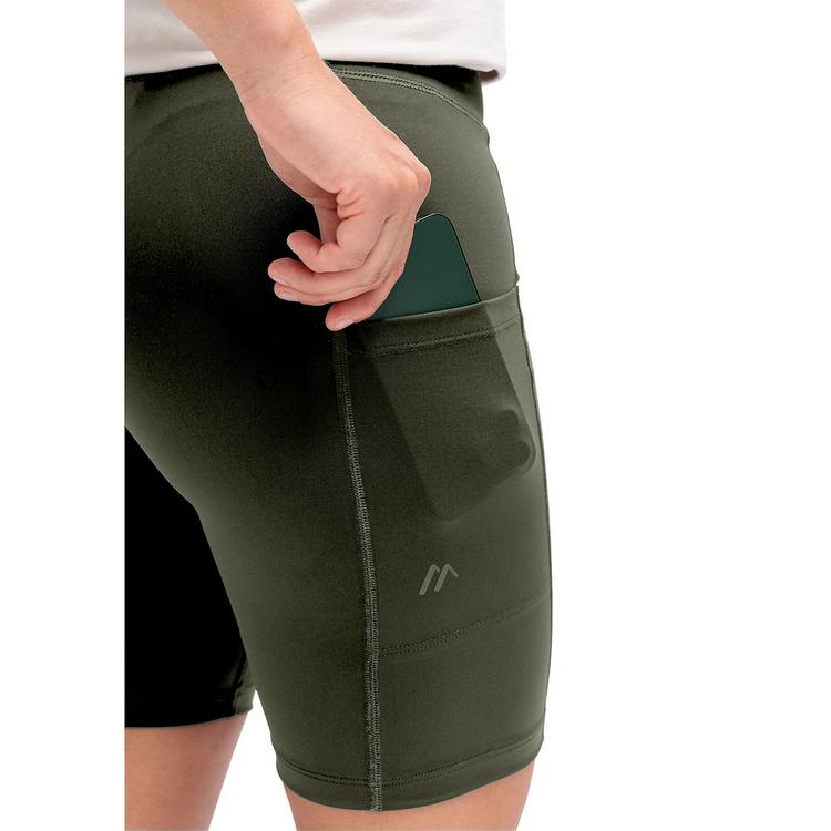 Maier Sports Maier Sports MS FAV Short Tight W Funktionsshorts Damen - Gr&uuml;n2050 - 3 | SportScheck