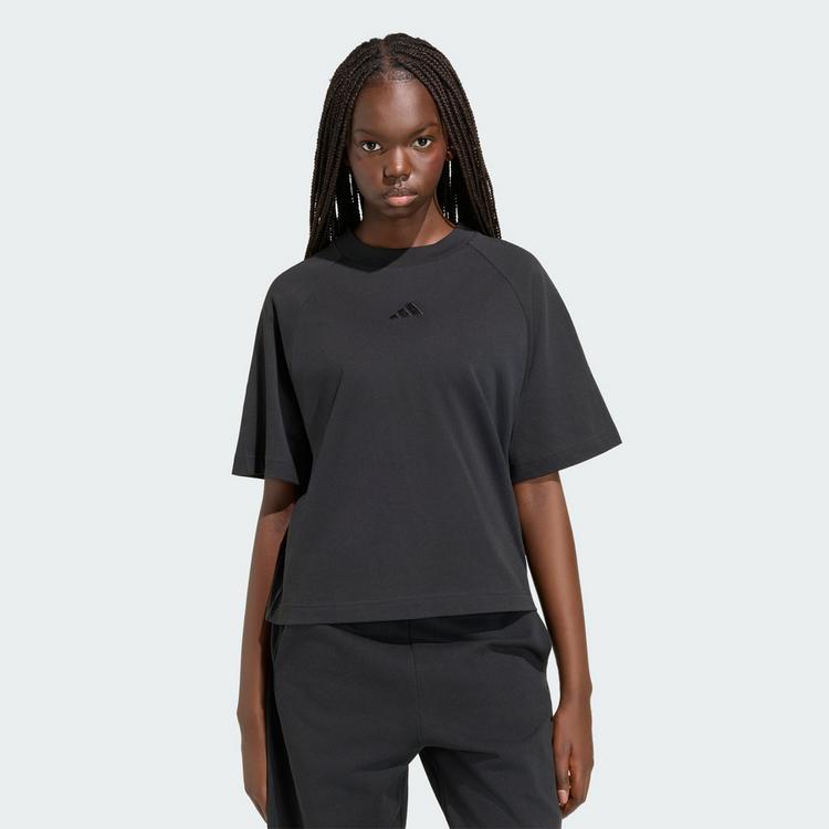 adidas adidas ADIDAS KIT SMALL LOGO T-SHIRT T-Shirt Damen - Black - 0 | SportScheck