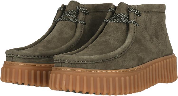 Clarks Clarks Torhill Moss Dark Green Nub Halbschuhe Damen - 3001C Dark Green Nub - 1 | SportScheck