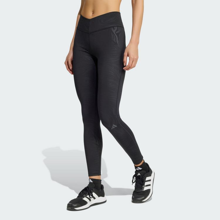 adidas adidas All Me Essentials Grafik Leggings Tights Damen - Black - 0 | SportScheck