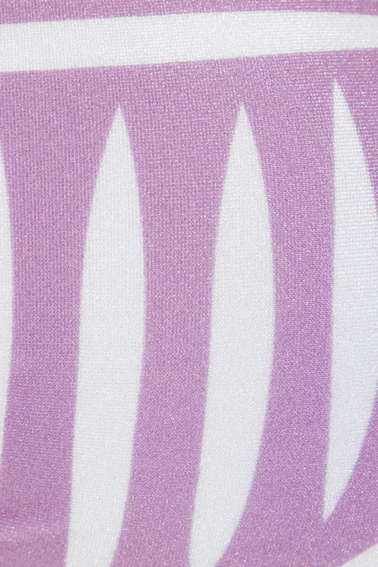 Lascana Lascana B&uuml;gel-Bandeau-Bikini-Top Bikini Oberteil Damen - flieder bedruckt - 0 | SportScheck