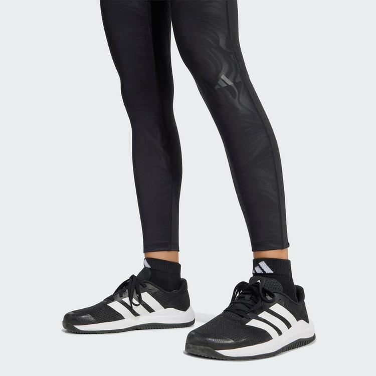 adidas adidas All Me Essentials Grafik Leggings Tights Damen - Black - 0 | SportScheck