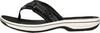 Clarks Brinkley Sea Zehentrenner Damen - 1001N Black Synthetic