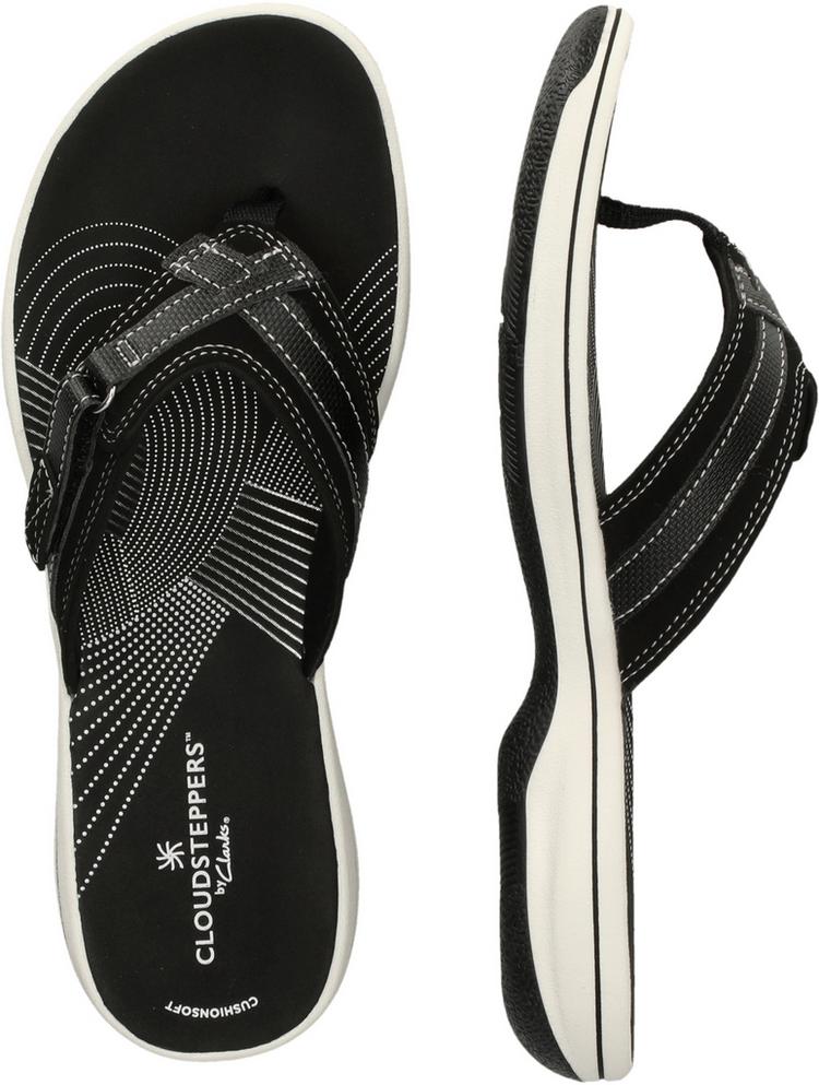 Clarks Clarks Brinkley Sea Zehentrenner Damen - 1001N Black Synthetic - 2 | SportScheck