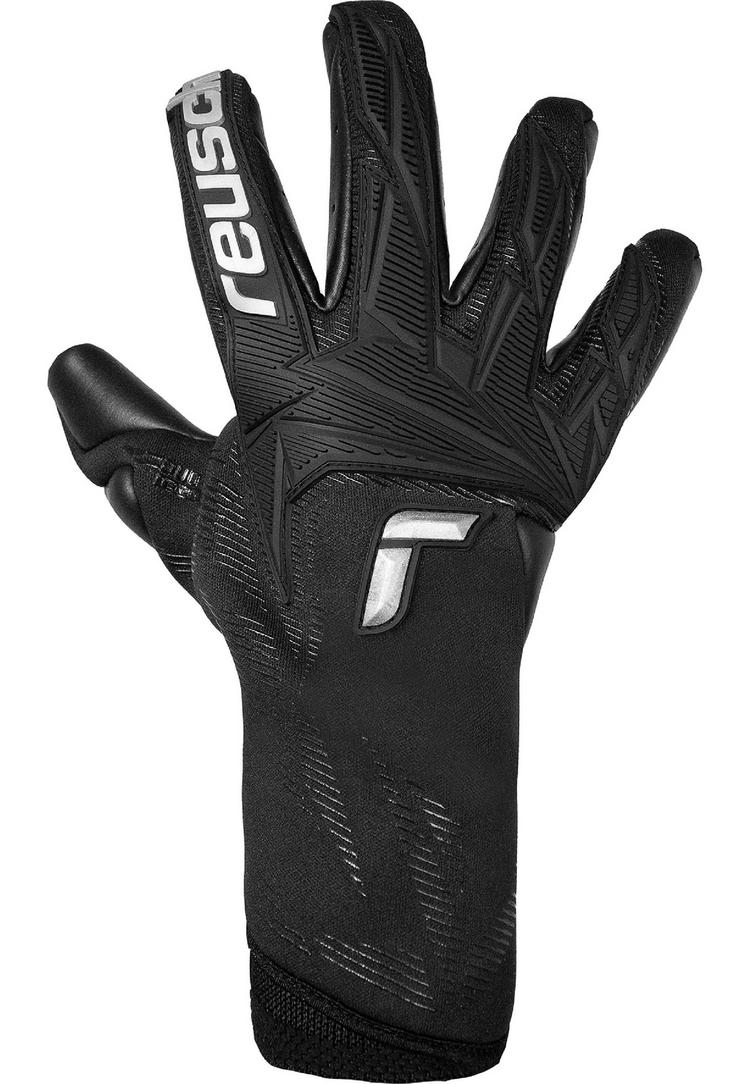 Reusch Reusch Attrakt Duo Strapless Torwarthandschuhe - 7080 black/silver/black - 0 | SportScheck