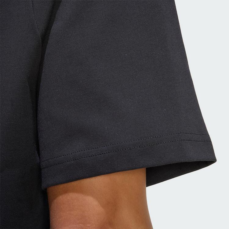 adidas adidas LUX TIRO SCRIPT GRAFIK POLOSHIRT T-Shirt Herren - Black / Off White - 1 | SportScheck