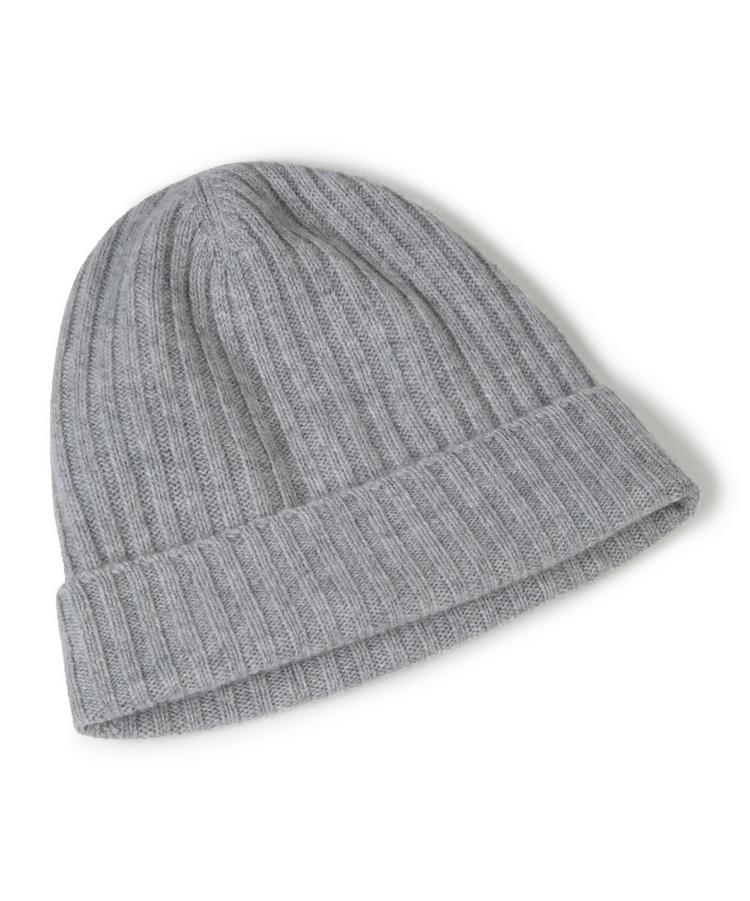 Falke Falke Pure Cashmere Ribbed Beanie Beanie - lt. heather (3223) - 2 | SportScheck