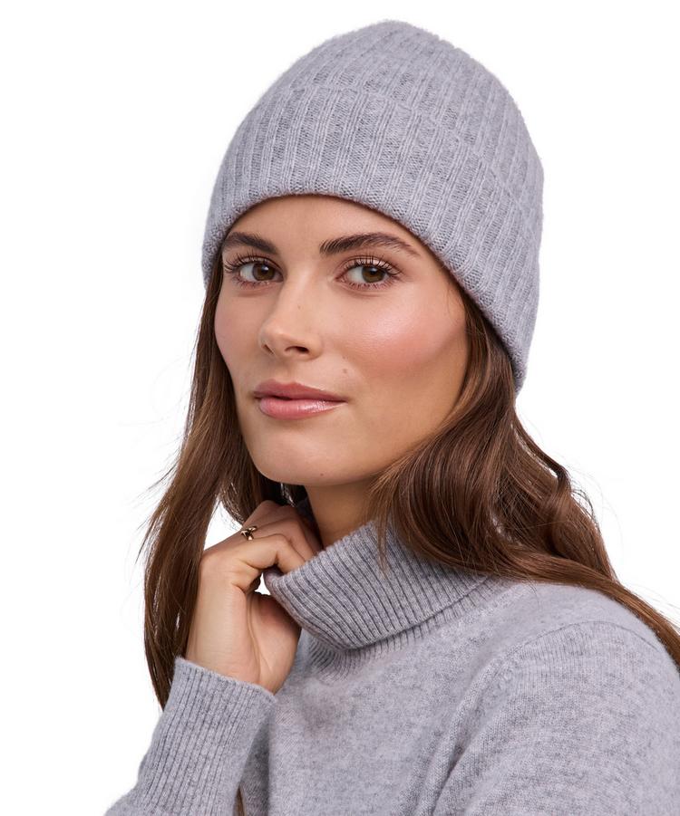 Falke Falke Pure Cashmere Ribbed Beanie Beanie - lt. heather (3223) - 3 | SportScheck